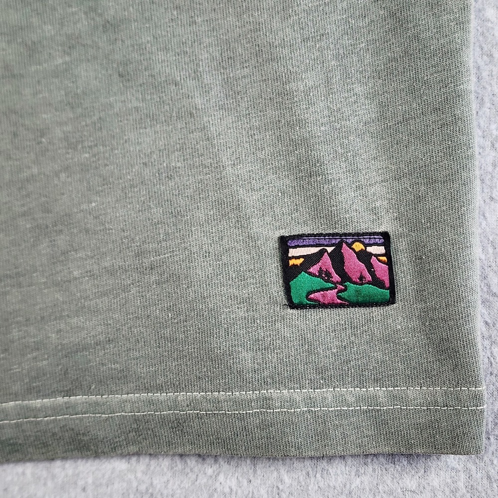 Vintage Superdry 90's Terrain T-Shirt Mens 2XL Green Original Graphics Shirt - Picture 3 of 12